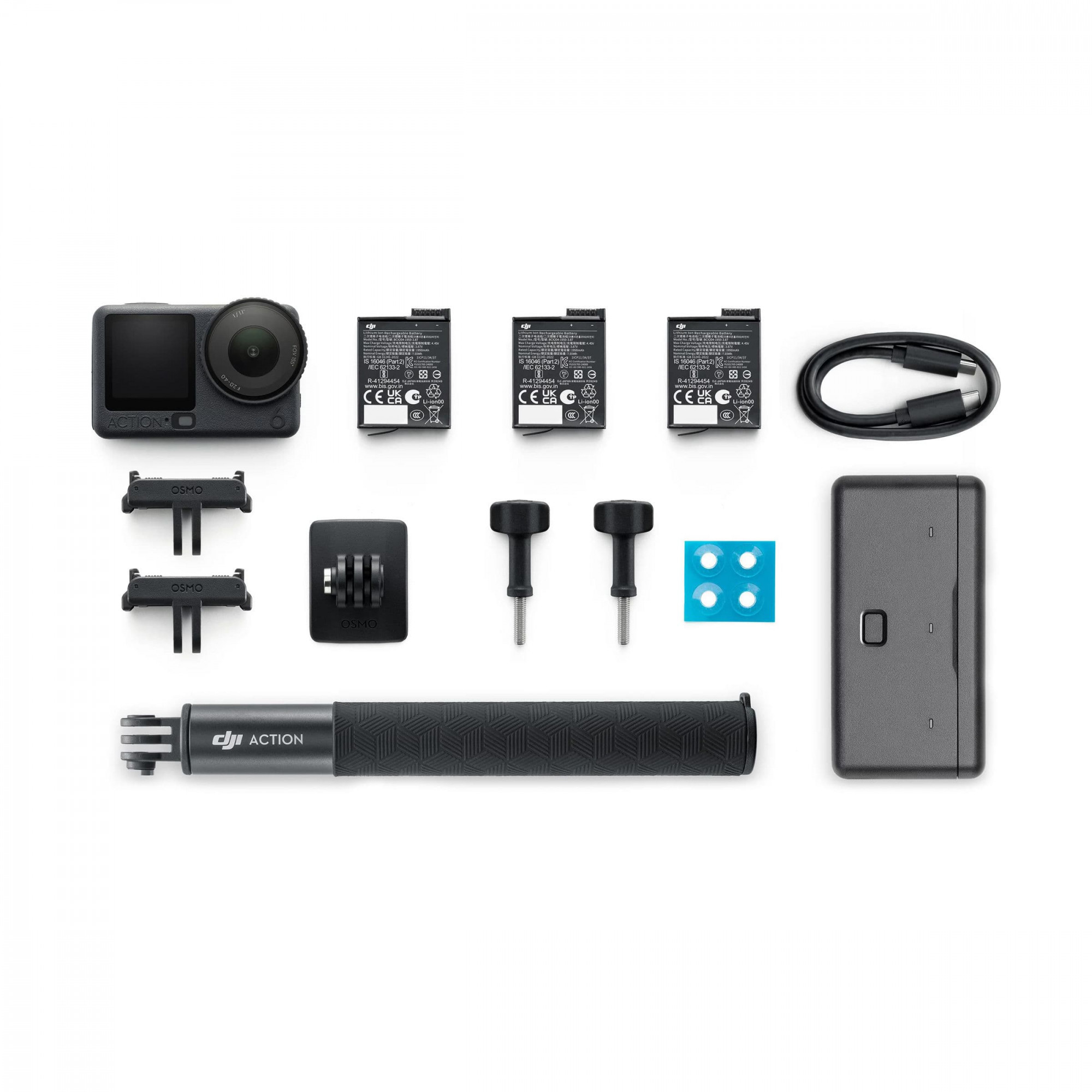 Екшн-камера DJI Osmo Action 6 Adventure Combo (CP.OS.00000506.02)